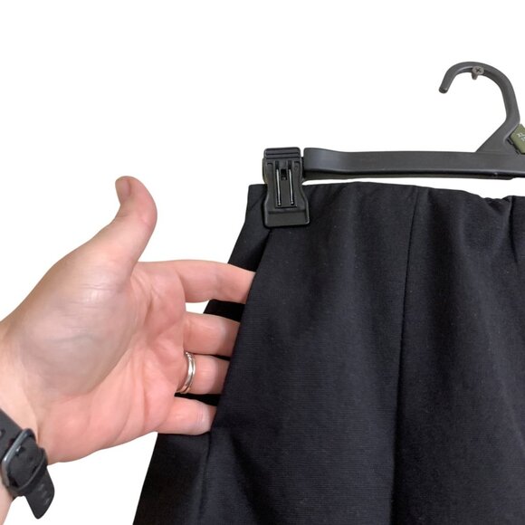 OGL Move Black Pleated Cotton Blend Ponte Pickleball Tennis Skort Pocket Skirt S - Picture 3 of 9